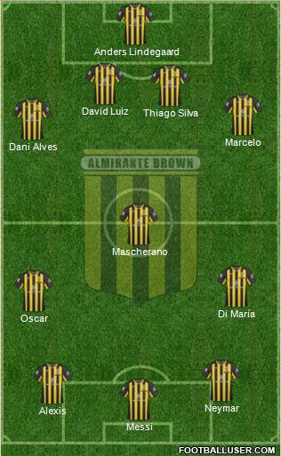 Almirante Brown Formation 2014