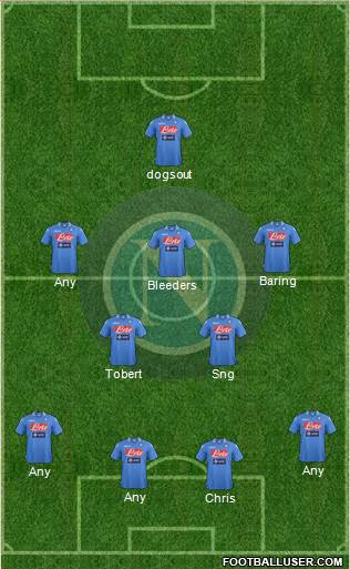 Napoli Formation 2014
