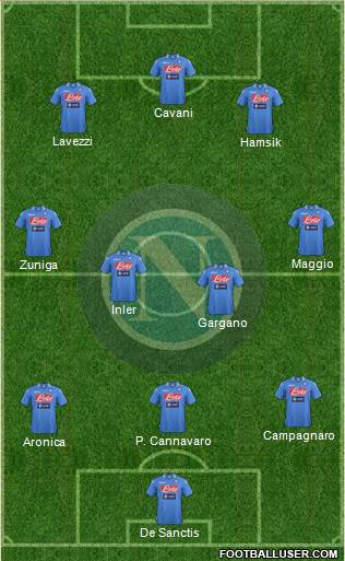 Napoli Formation 2014