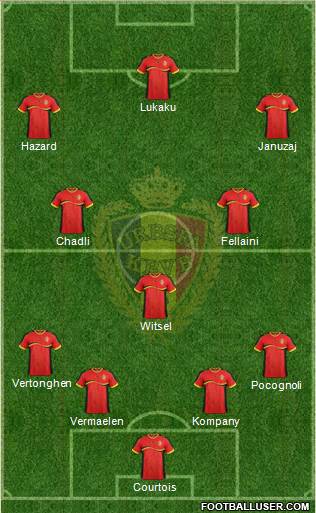 Belgium Formation 2014