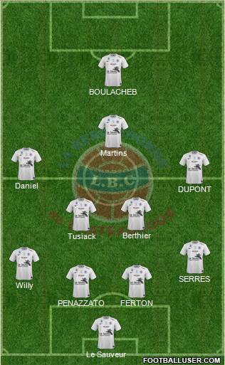La Berrichonne de Châteauroux Formation 2014