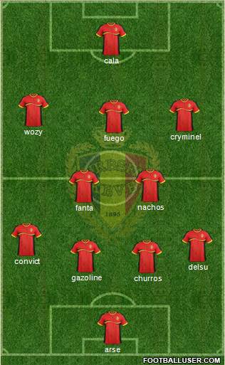 Belgium Formation 2014