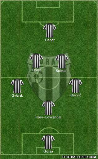 NK Mura 05 Murska Sobota Formation 2014