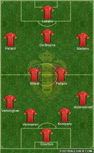Belgium Formation 2014