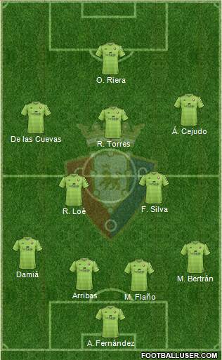 C. At. Osasuna Formation 2014