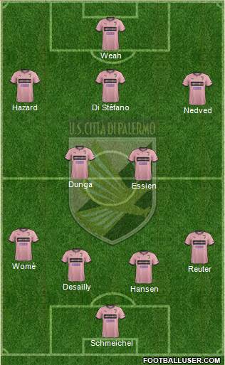 Città di Palermo Formation 2014