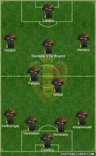 Belgium Formation 2014