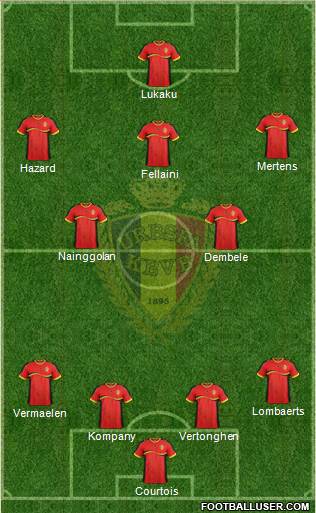 Belgium Formation 2014