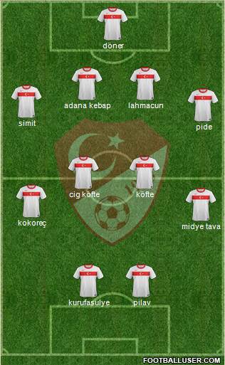 Turkey Formation 2014