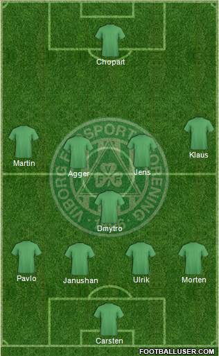 Viborg Fodsports Forening Formation 2014