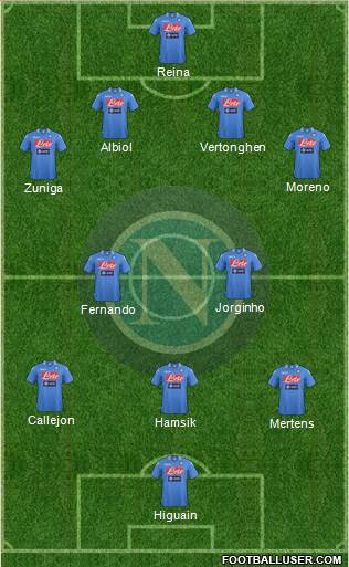 Napoli Formation 2014