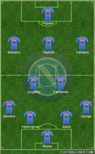 Napoli Formation 2014