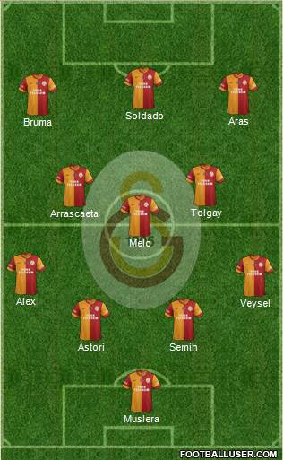 Galatasaray SK Formation 2014