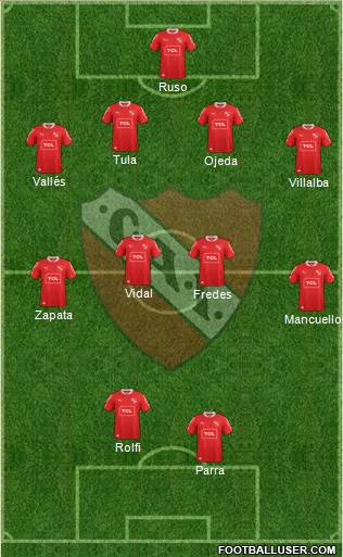 Independiente Formation 2014