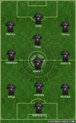 Al-Sadd Sports Club Formation 2014