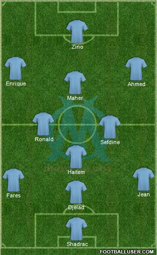 Olympique de Marseille Formation 2014