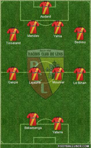Racing Club de Lens Formation 2014