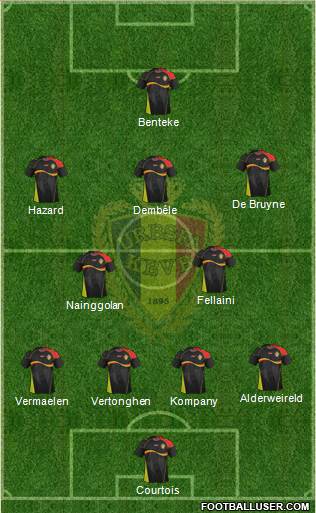 Belgium Formation 2014