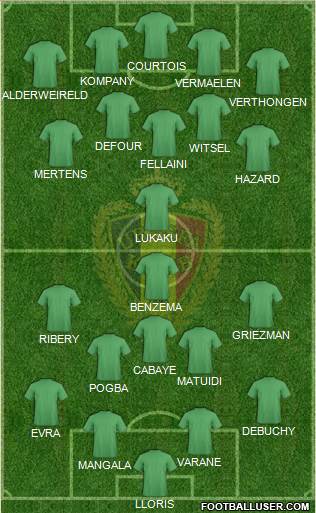 Belgium Formation 2014