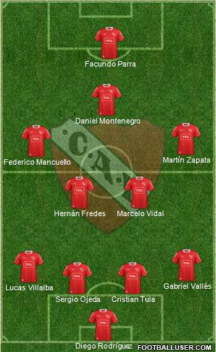 Independiente Formation 2014