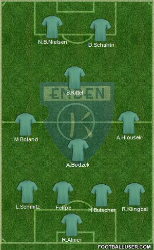 BSV Kickers Emden Formation 2014
