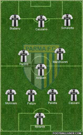 Parma Formation 2014