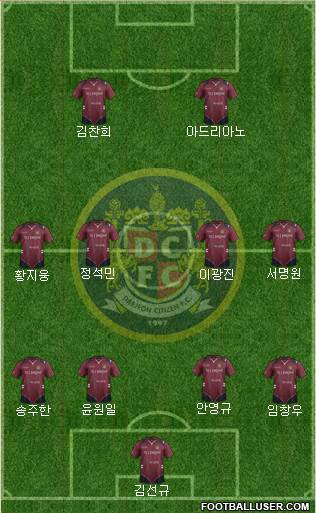 Daejeon Citizen Formation 2014