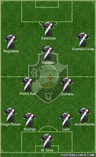 CR Vasco da Gama Formation 2014