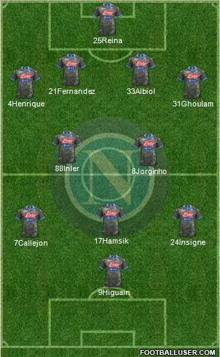 Napoli Formation 2014