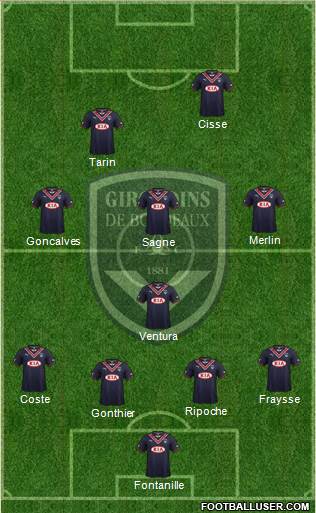 FC Girondins de Bordeaux Formation 2014