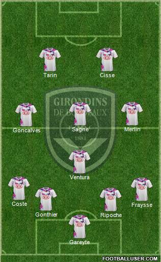 FC Girondins de Bordeaux Formation 2014