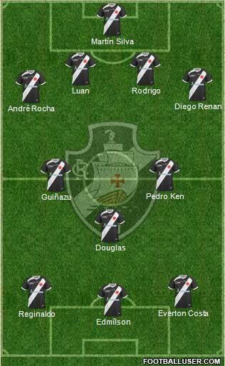 CR Vasco da Gama Formation 2014