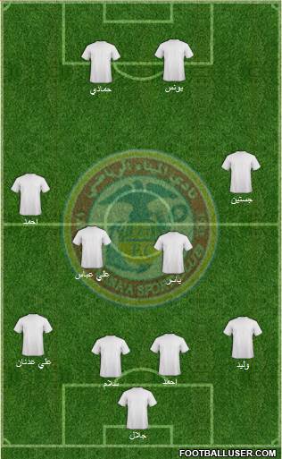 Al-Mina'a Sports Club Formation 2014