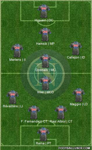 Napoli Formation 2014
