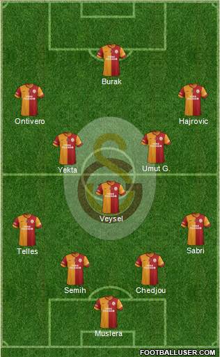 Galatasaray SK Formation 2014