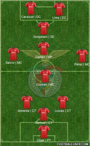 Sport Lisboa e Benfica - SAD Formation 2014