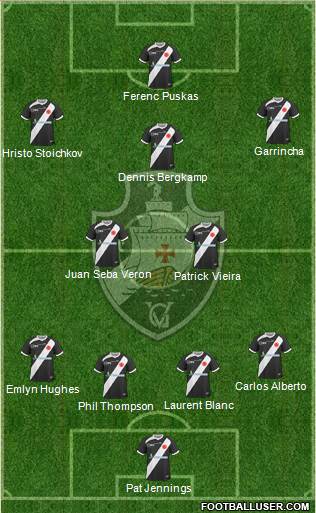 CR Vasco da Gama Formation 2014
