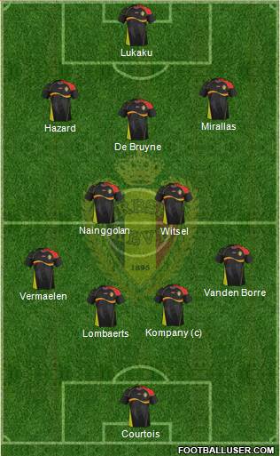 Belgium Formation 2014