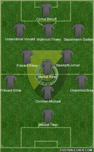 SR Delémont Formation 2014