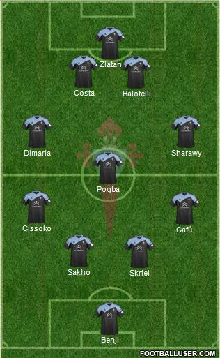 R.C. Celta S.A.D. Formation 2014