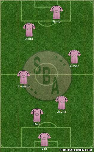 C Sport Boys A Formation 2014