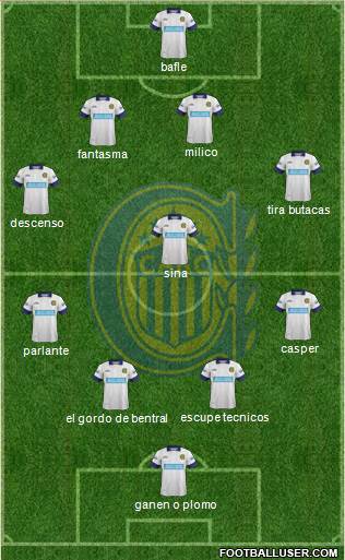 Rosario Central Formation 2014