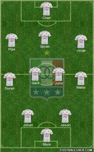 CD Once Caldas Formation 2014
