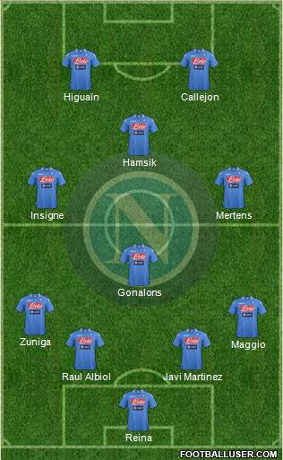 Napoli Formation 2014