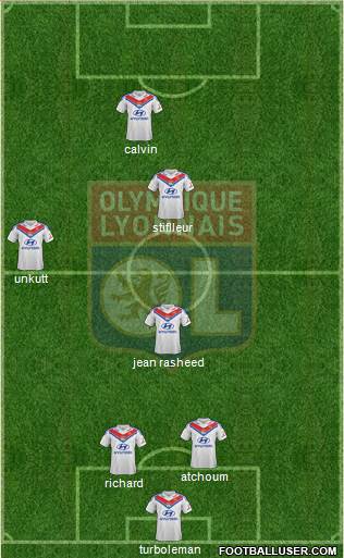 Olympique Lyonnais Formation 2014