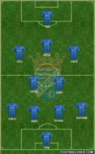 Xerez C.D., S.A.D. Formation 2014
