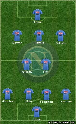 Napoli Formation 2014