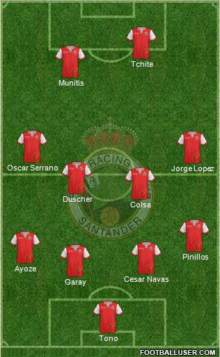 R. Racing Club S.A.D. Formation 2014