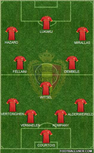 Belgium Formation 2014