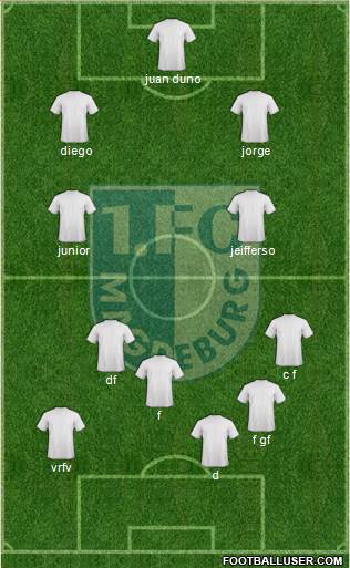 1.FC Magdeburg Formation 2014